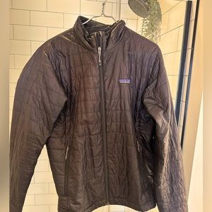 Men’s medium black coat